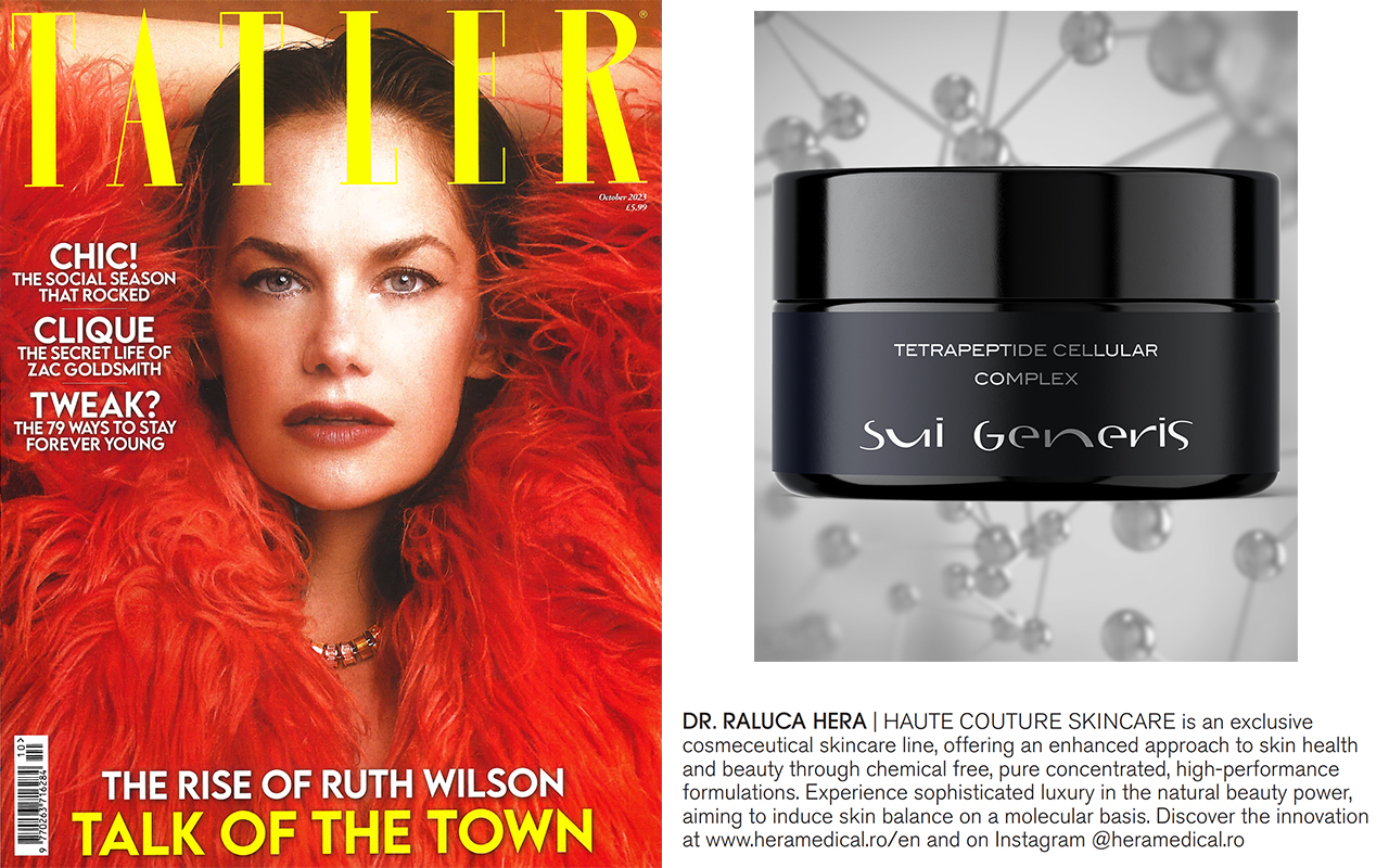 Our showcase in the Tatler October 2023 Issue